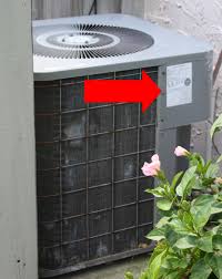 Where is serial number on air conditioner? Ac Learning Center Air Conditioning How To Read An Ac Unit How To Tell The Size Of An Ac Unit