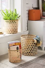 Woven Bamboo Nesting Basket Set Of 3 Nesting Baskets Basket Sets Urban Outfitters Home