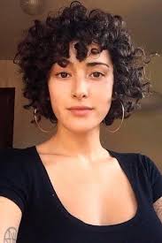The hair follicle is straight at the beginning, wavy in the middle, and again straight at the end. Choose The Right Short Bob Haircuts To Add Some Carefree Vibes To Your Image Curly Hair Styles Short Curly Haircuts Curly Hair Photos