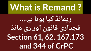 The original purpose of remand in custody was to ensure that the accused attends the court as required. What Is Remand Meaning Of Remand Section 61 62 167 173 And 344 Of Crpc 1898 Youtube