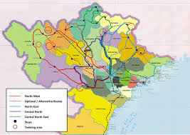 Thành phố bắc ninh có vị trí địa lý: Destinations And Riding Maps In Vietnam Offroad Vietnam