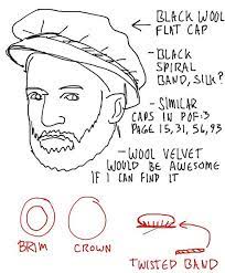 Layer 4 Flat Cap Flat Cap Medieval Hats Mens Renaissance Clothing