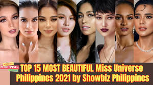Miss universe ph removes height requirement for 2021. Top 15 Most Beautiful Miss Universe Philippines 2021 By Showbiz Philippines Youtube