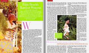 Lilly pulitzer ships to all 50 states and to several u.s. Palm Beach S Barefoot Princess Vanity Fair
