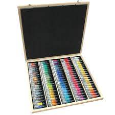 Sennelier Watercolor Set Of 100 Sennelier Watercolor On Wood Sennelier Watercolor