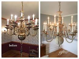 Fixer Upper Inspired Brass Chandelier Makeover Chandelier Makeover Brass Chandelier Makeover Diy Chandelier