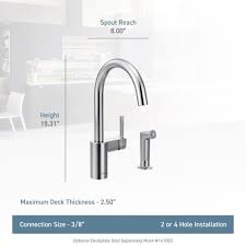 moen 7165 align single handle kitchen
