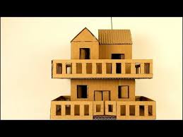 A partir de esta idea: Como Hacer Una Casa De Carton Two Floors Cardboard House Youtube