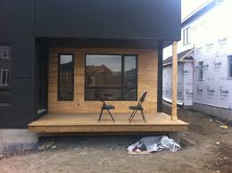 Eastern White Cedar Tongue And Groove Siding Accompanied By A Cedar Deck Supplied By Lanark Cedar Cedar Tongue And Groove Eastern White Cedar White Cedar
