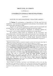 Daca aceasta se face pana la 6 luni aveti reducere la taxele notariale. Pdf Drept Civil Succesiuni Capitolul I ConsideraÅ£ii Generale Privind Mostenirea SecÅ£iunea I Istrate Florentina Oana Academia Edu