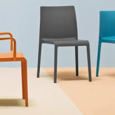 Simply wipe down with water and a mild soap or detergent to keep it looking brand new. Volt High Back Cafe Chair Spaceist