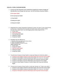Soal dan jawaban akuntansi kelas x smkfull description. Soal Pilihan Ganda Materi Kewargaan Digital Jawabanku Id