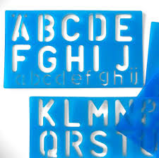 Making alphabet stencils can be a simple and not too difficult way to make the alphabet more attractive to use in everyday life. Alphabet Stencils Letter Height 50mm Kidzcraft Kids Craft Ideas