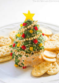 This easy appetizer idea uses a christmas tree cake pan to create a beautifully festive veggie, fruit, or meat & cheese trays for holiday parties. Christmas Cheese Tree The Girl Who Ate Everything