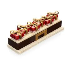 Buche Glacee Cadeaux De Noel Croustillant Coco Parfait Exotique Sorbet Fruits Rouges Et Glace Vanille Noel Buche Glacee Cadeau Noel