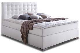 Der lattenrost wird durch das namensgebende „boxspring ersetzt. Boxspringbett 140x200 Isa Weiss Mit Boxspring Sofas Zum Halben Preis