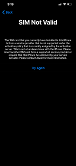 This is one of the most common and necessary ways of troubleshooting any error related to … How To Unlock Sim Card Not Supported Mess Apple Community
