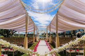 Hyatt Regency Long Beach Reception Venues Indian Beach Wedding Outdoor Indian Wedding Indian Wedding Decorations