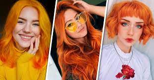 15 Imagenes Que Demuestran Porque El Pelirrojo Mandarina Sera El Color Tendencia De Este Otono Cabello Anaranjado Tintes Para Cabello Corto Tonos De Cabello