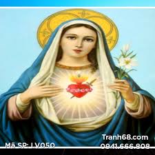 Những hình ảnh đẹp nhất về đức mẹ maria nhân hậu, bao dung. Tranh Ä'inh Ä'a Ä'á»©c Máº¹ Maria Lv050 Kich ThÆ°á»›c 50 65cm