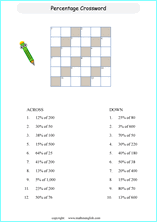Find the following answers for the worksheet on percentage of a number are given below to check the exact answers of the above questions. Math Percentage And Percent Discount And Interest Worksheets For Grade 5 And 6 Math Students
