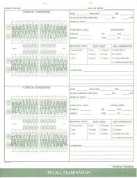 Dental Chart Forms Sada Margarethaydon Com