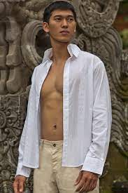 Men S Cotton White Long Sleeve Shirt Beach Wedding Island Importer