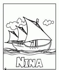 Touch device users, explore by touch or with swipe. Columbus Day Ships Coloring Pages