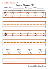 Cursive writing practice jokes & riddles © violet findley, scholastic teaching resources. Cursive Alphabet Aussie Childcare Network