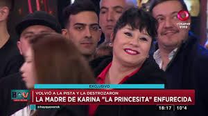 La cantante de cumbia más importante del momento habló en twitter de su recuperación en inglaterra. La Madre De Karina La Princesita Enfurecida Por El Cero Marcelo Polino Le Puso A Su Hija Youtube