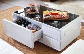 For those of you that really like my bengal cat diesel. Sobro Smart Coffee Table W Fridge Speakers Led Lights And Charging Ports