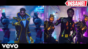 Tfue (official fortnite music video). Lil Nas X Panini Fortnite Music Video Vs Original Side By Side Youtube