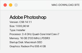 Adobe has today launched the latest version of photoshop and premiere elements, available for mac and windows from today. Download Adobe Photoshop Cs6 14 1 1 For Free From Mac Download Site