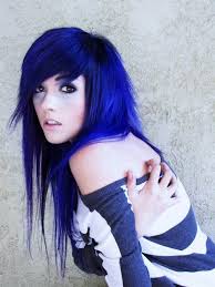 Electric Blue Hair Bright Blue Hair Coloured Dyed Blue Hair Dye My Hair Hair
