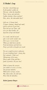 A poem for mother's day. A Mother S Song Poem By Robert Laurence Binyon