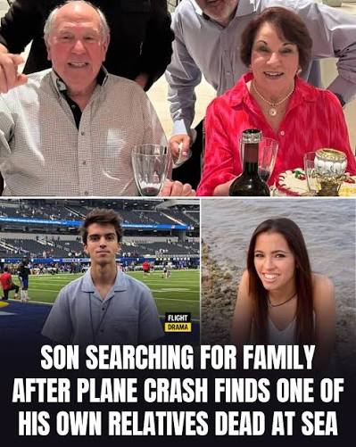 A heartbreaking development has emerged in the search for four members of the same family who disappeared after their private plane crashed near the Bahamas on Monday. The family says the son