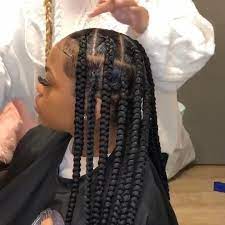 They are a very good option for those who do not want. Alexistouch Indianapolis In On Instagram Jumbo Knotless Box Braids My B In 2020 Box Braids Styling Box Braids Hairstyles For Black Women Box Braids Hairstyles