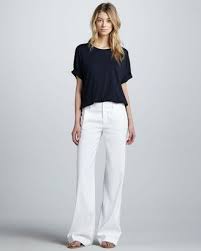 What Shoes To Wear With Wide Leg Pants 50 Best Outfits Collection201 Co Uk Linen Pants Outfit White Linen Pants Outfit Wide Leg Linen Trousers