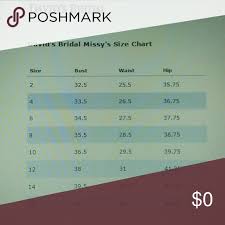 Davids Bridal Size Chart Here Is A Helpful Chart For