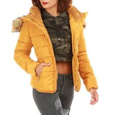 Doudoune longue, doudoune légère, manteau d'hiver bénéficiez de la livraison gratuite ! Doudoune Femme Moutarde