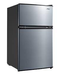 Galanz operates one of the world's largest appliance manufacturing centers, where we bring our smart and dependable home appliances to life, which have been ready for exporting to the globe. Arctic King 3 2 Cu Ft Two Door Compact Refrigerator With Freezer Stainless Steel Walmart Com Walmart Com