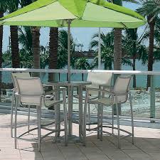 Discover rooms to go where shopping is made easy. Tropitone South Beach Sling Outdoor Bar Set For 4 Tt Southbeach Set15