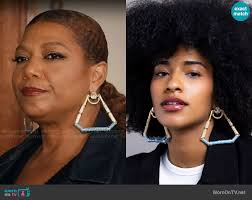 WornOnTV: Robyn's printed cardigan and denim coat