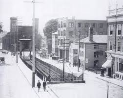 Eastern Railroad Depot At Riley Plaza In Salem Circa 1900 Salem Massachusetts Scenic Salem