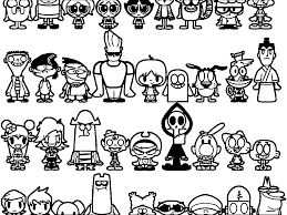 And others, got their own movies during this period, some of which vary in quality, but tended to usually be quite bad. Cartoon Network Cartoon Characters Coloring Pages Novocom Top