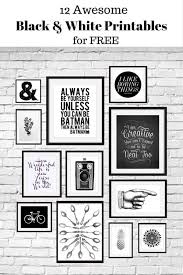 Doll room in a box: 12 Free Black And White Printables Great For Using In Your Gallery Wall Curated By Calm Col Free Printable Wall Art Bathroom Art Diy Gallery Wall Printables