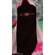 Cadar Anak Model Bandana 2 Layer Tanpa Jahitan Bawah Mata Niqab Bisa Bolak Balik Lucu Shopee Indonesia