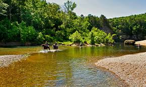 Including a brisk, brief intentional dip in the river, the float probably took an hour. Tyler Bend Recreation Area Campground Harrison Ar Arkansas Com