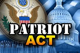 Image result for patriot act signed by president george w. bush in 2001