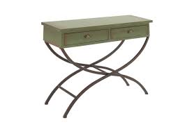 rustic organic console table in green at gardner white console table green home decor wood console table